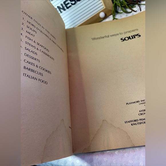 🥘 Wonderful Ways to Prepare Soups Cookbook Vintage by Jo Ann Shirley 1978 - Picture 4 of 4